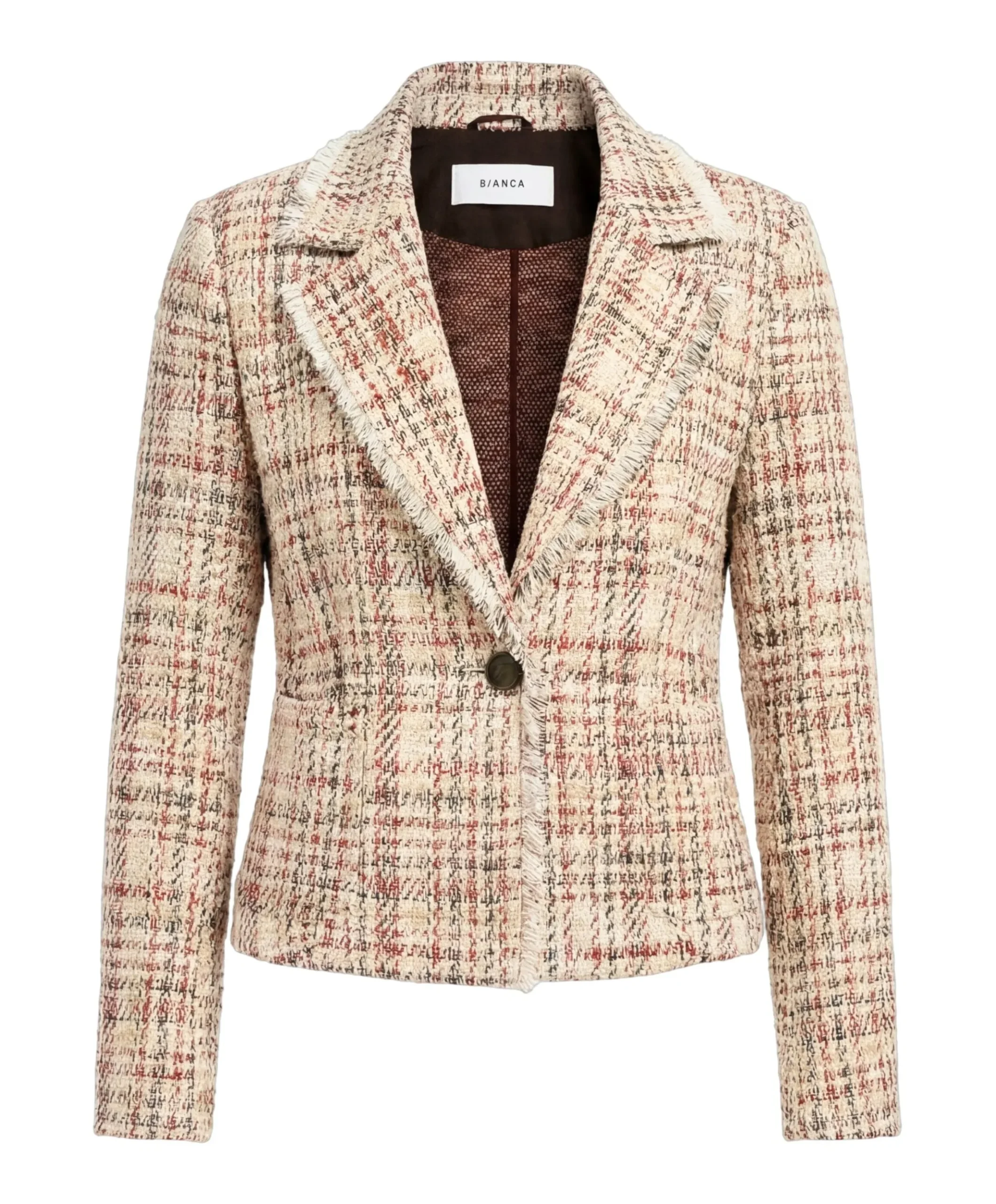 Dames blazer ecru