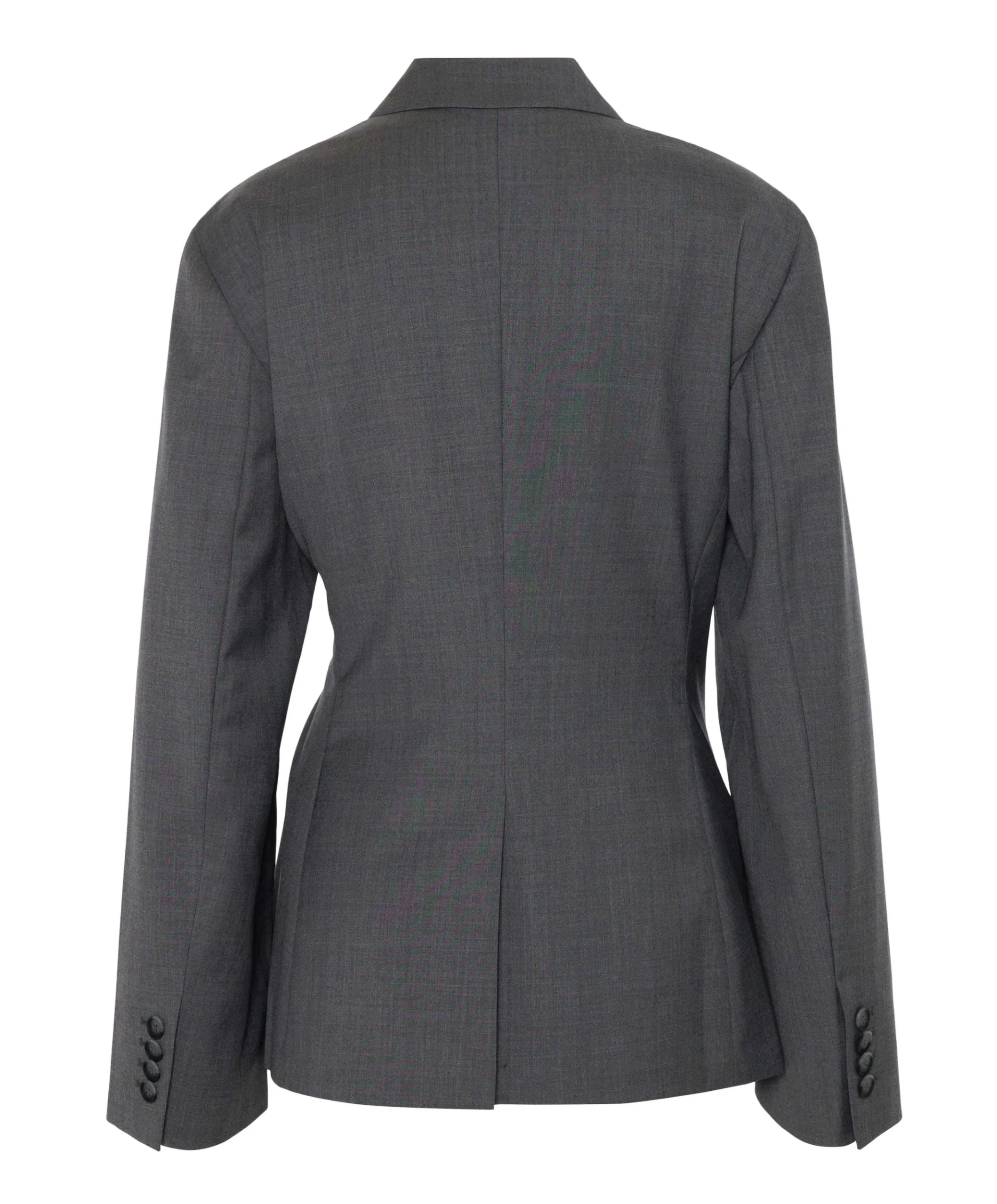 Dames blazer grijs