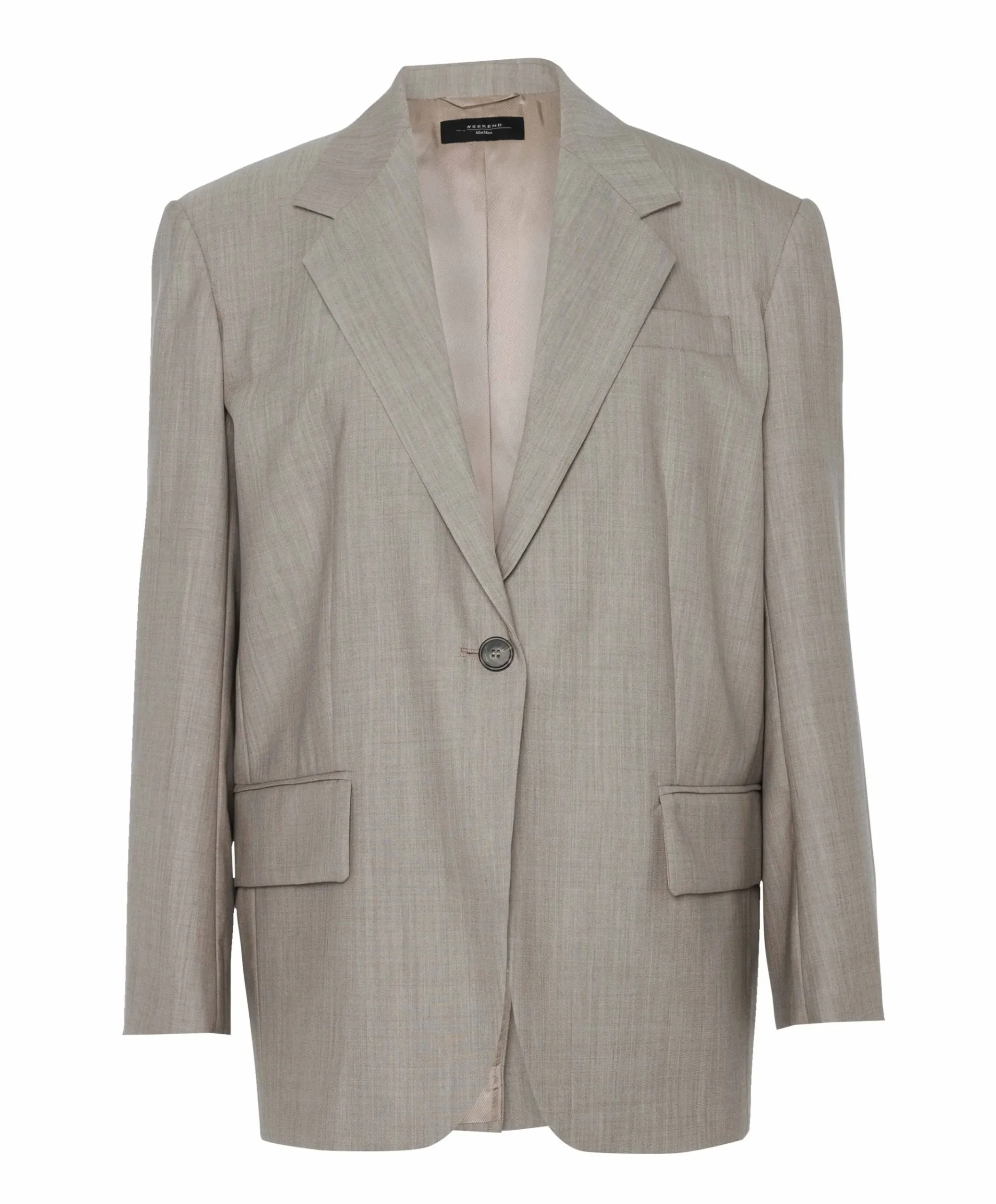 Dames blazer grijs