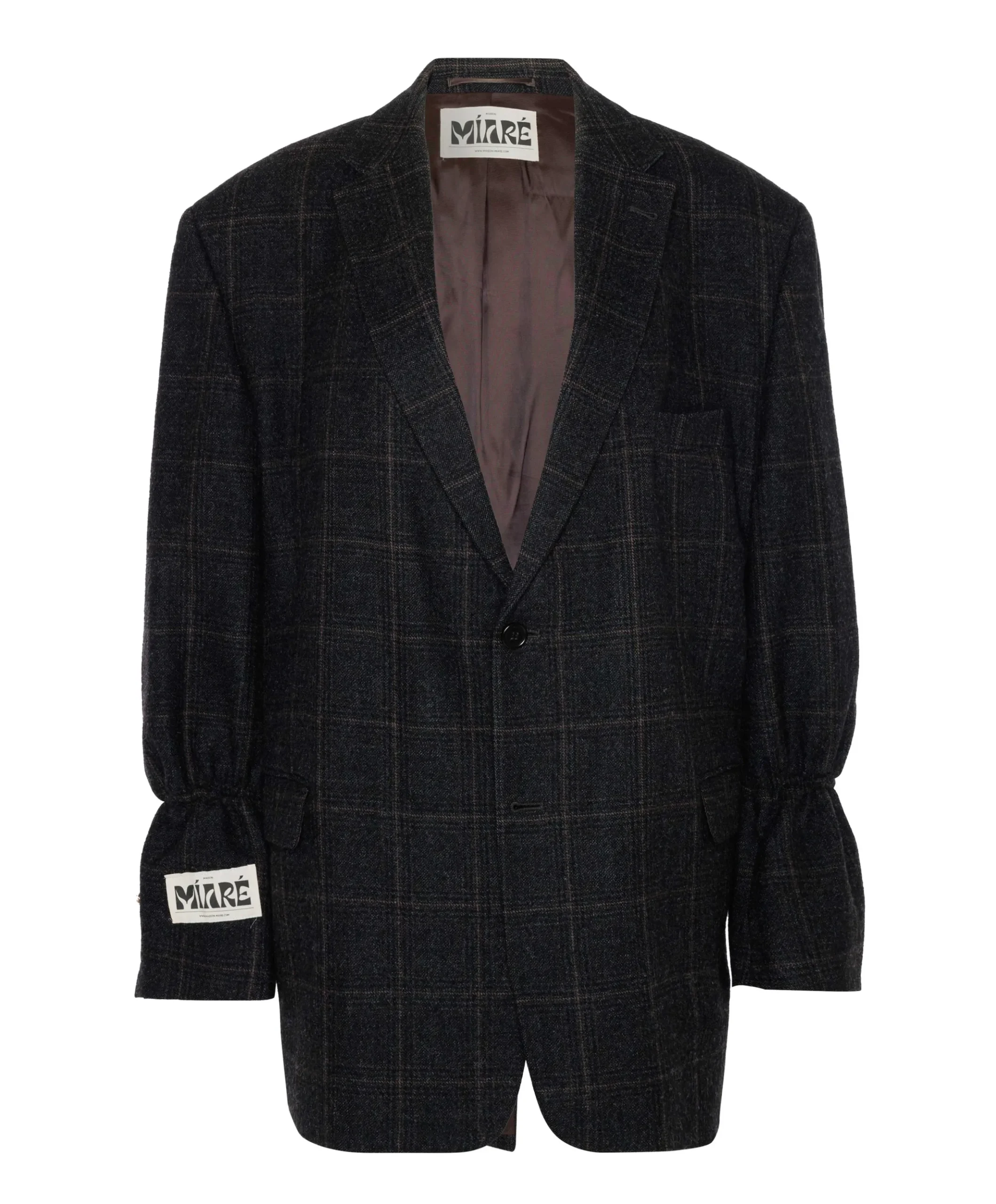 Dames blazer grijs
