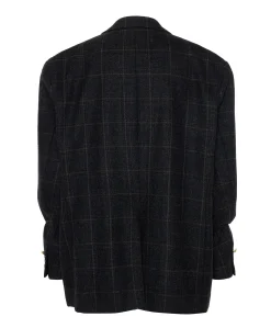 Dames blazer grijs