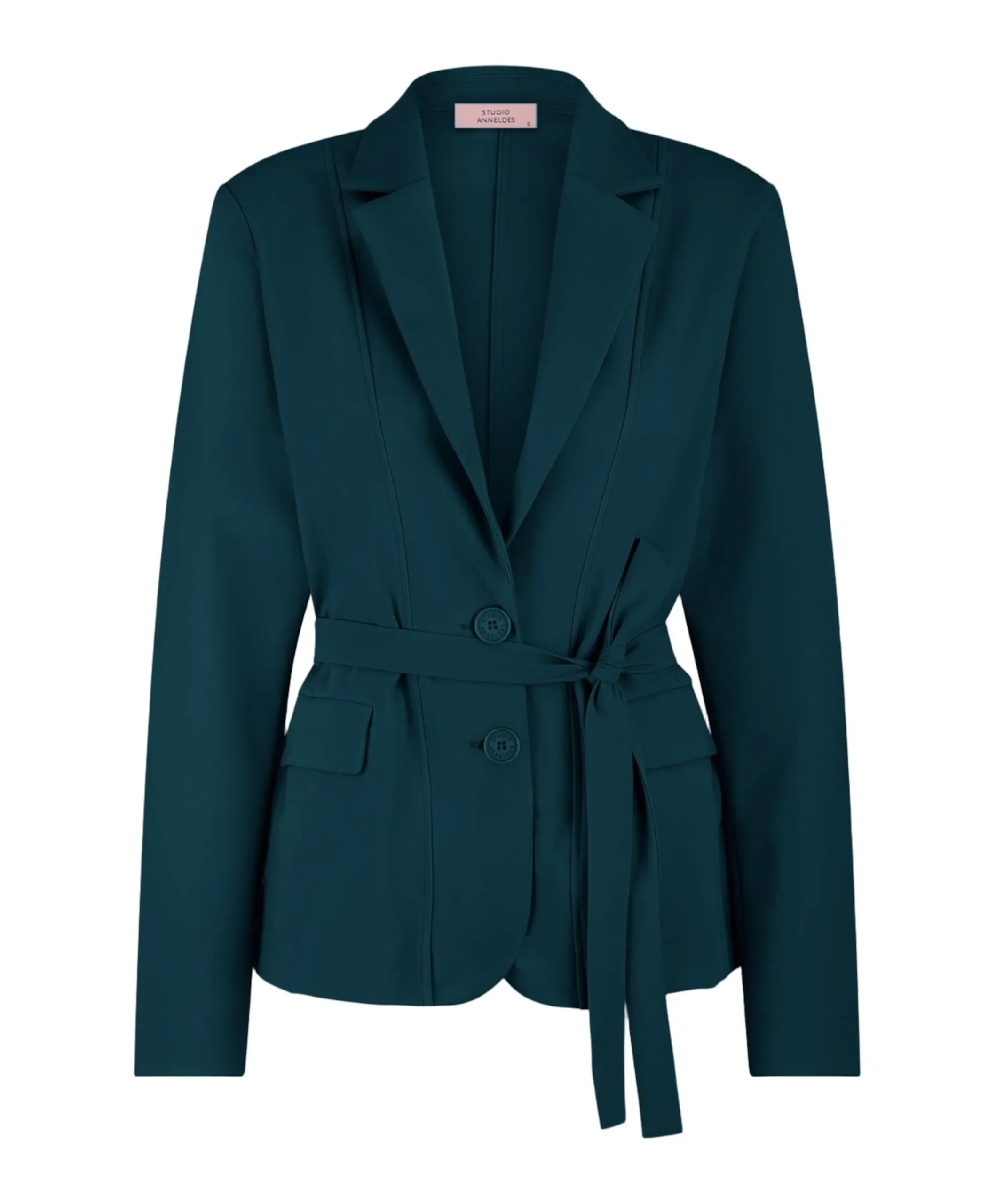 Dames blazer groen