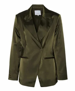 Dames blazer groen