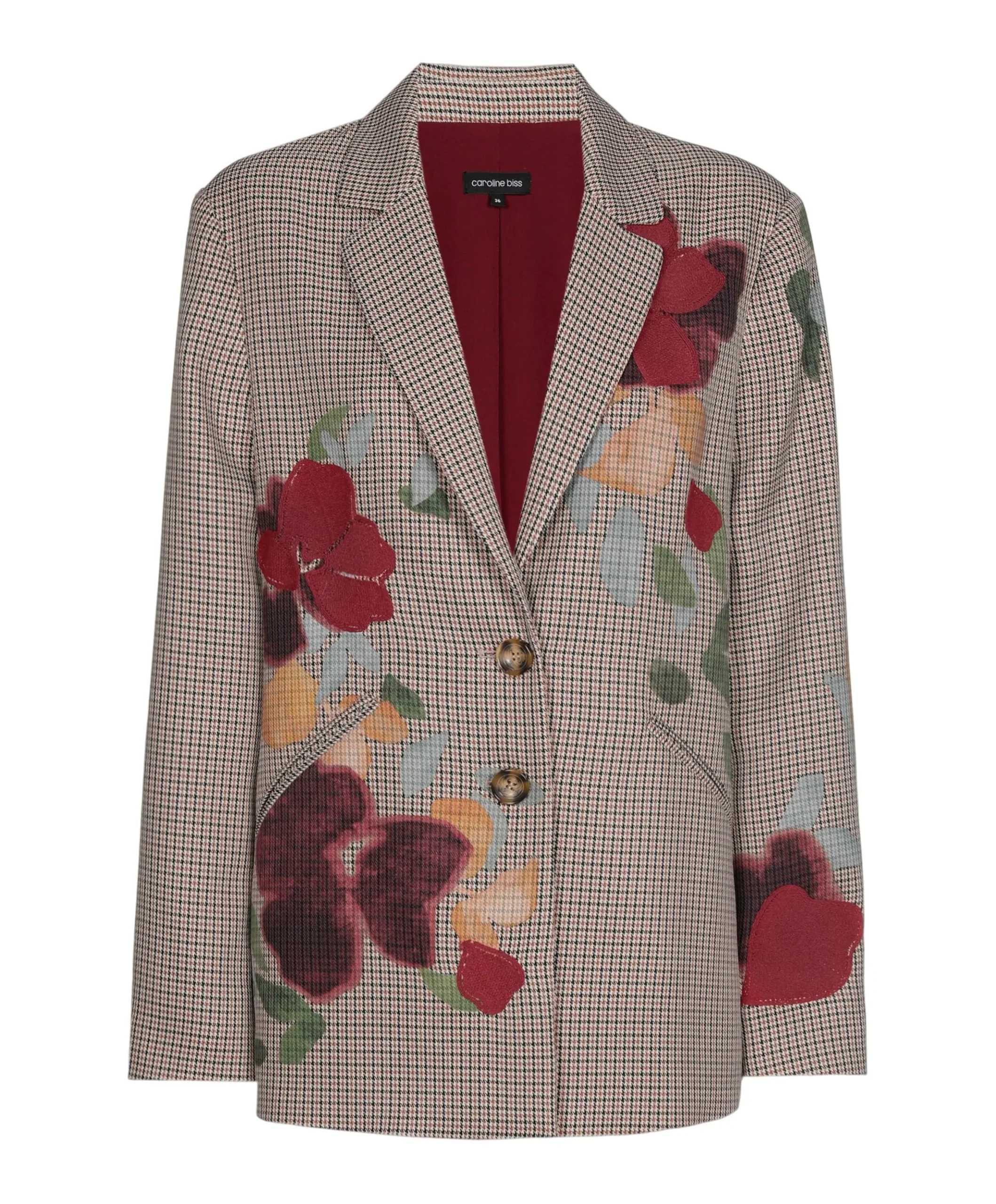 Dames blazer multicolor