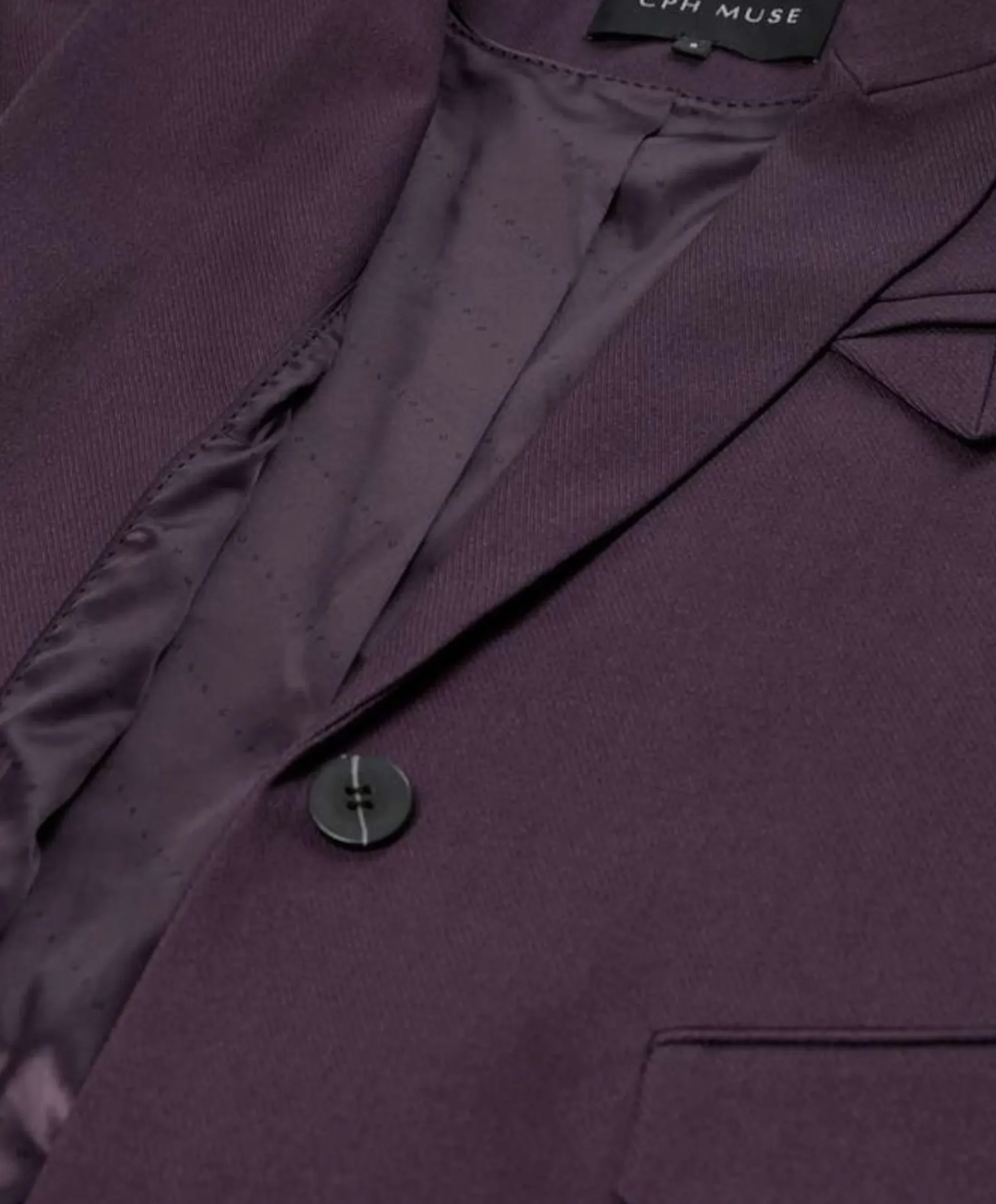 Dames blazer paars