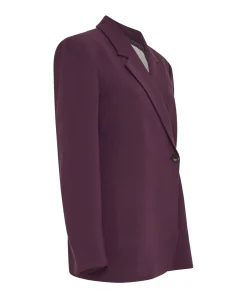 Dames blazer paars