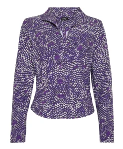 Dames blazer paars