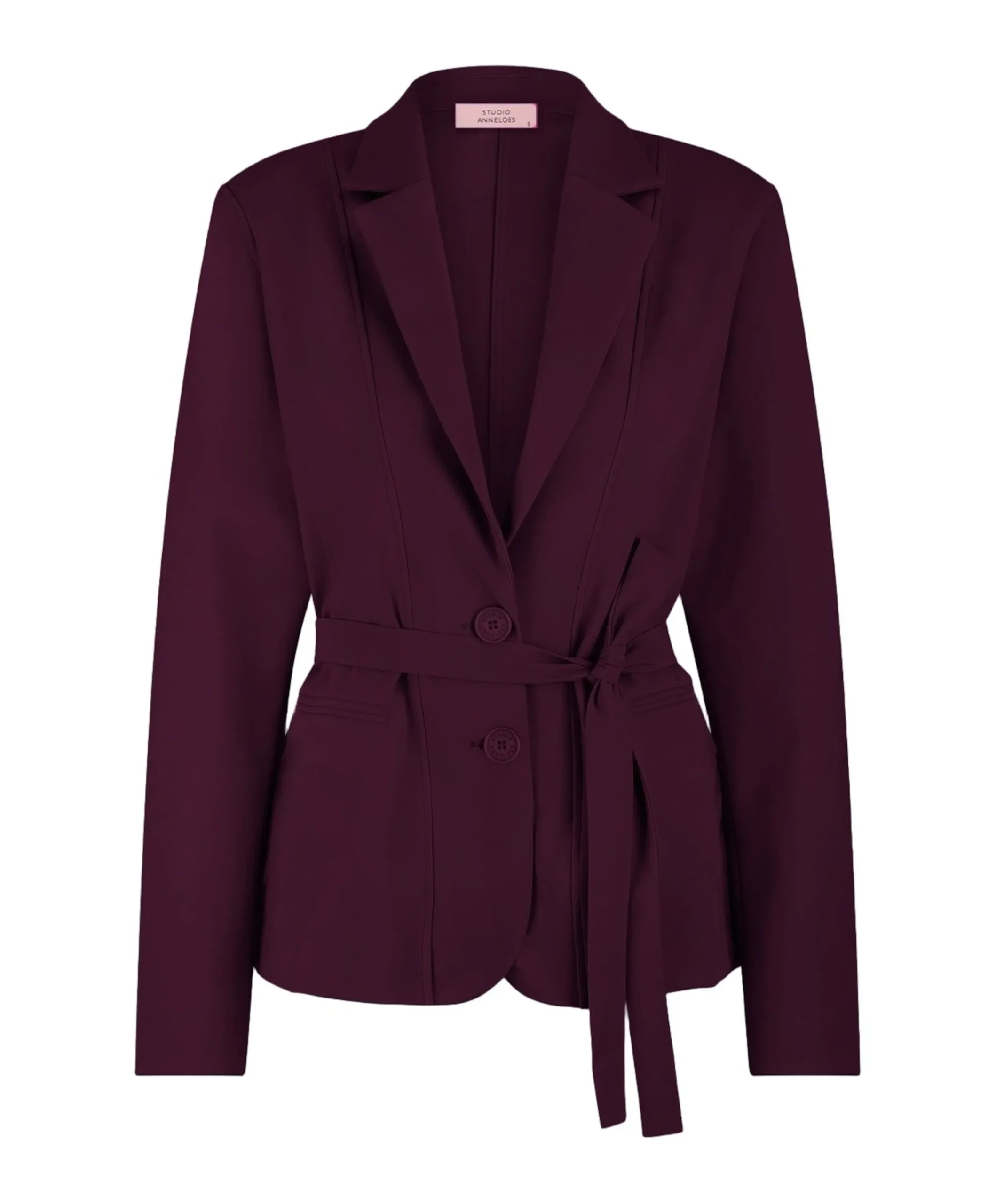 Dames blazer paars