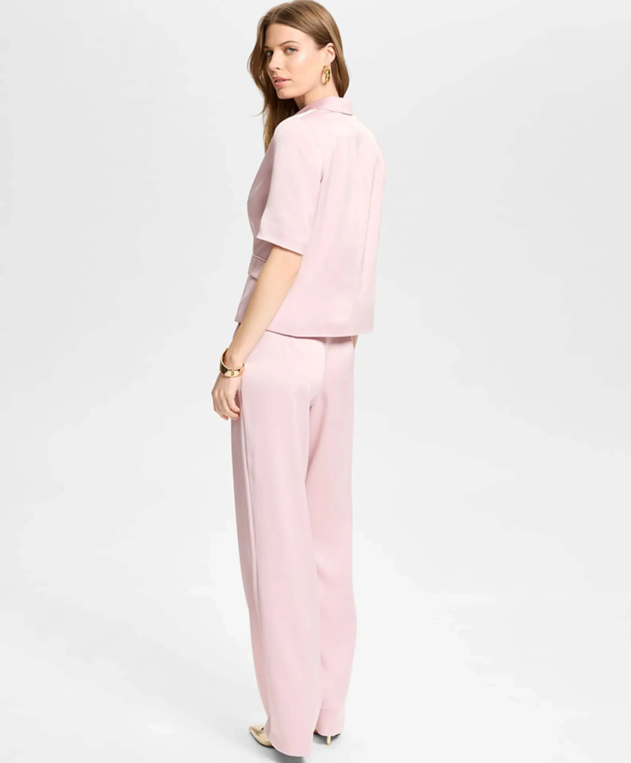 Dames blazer roze