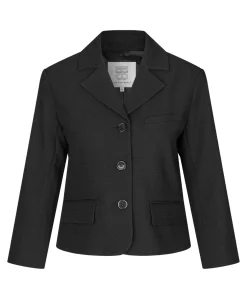 Dames blazer zwart