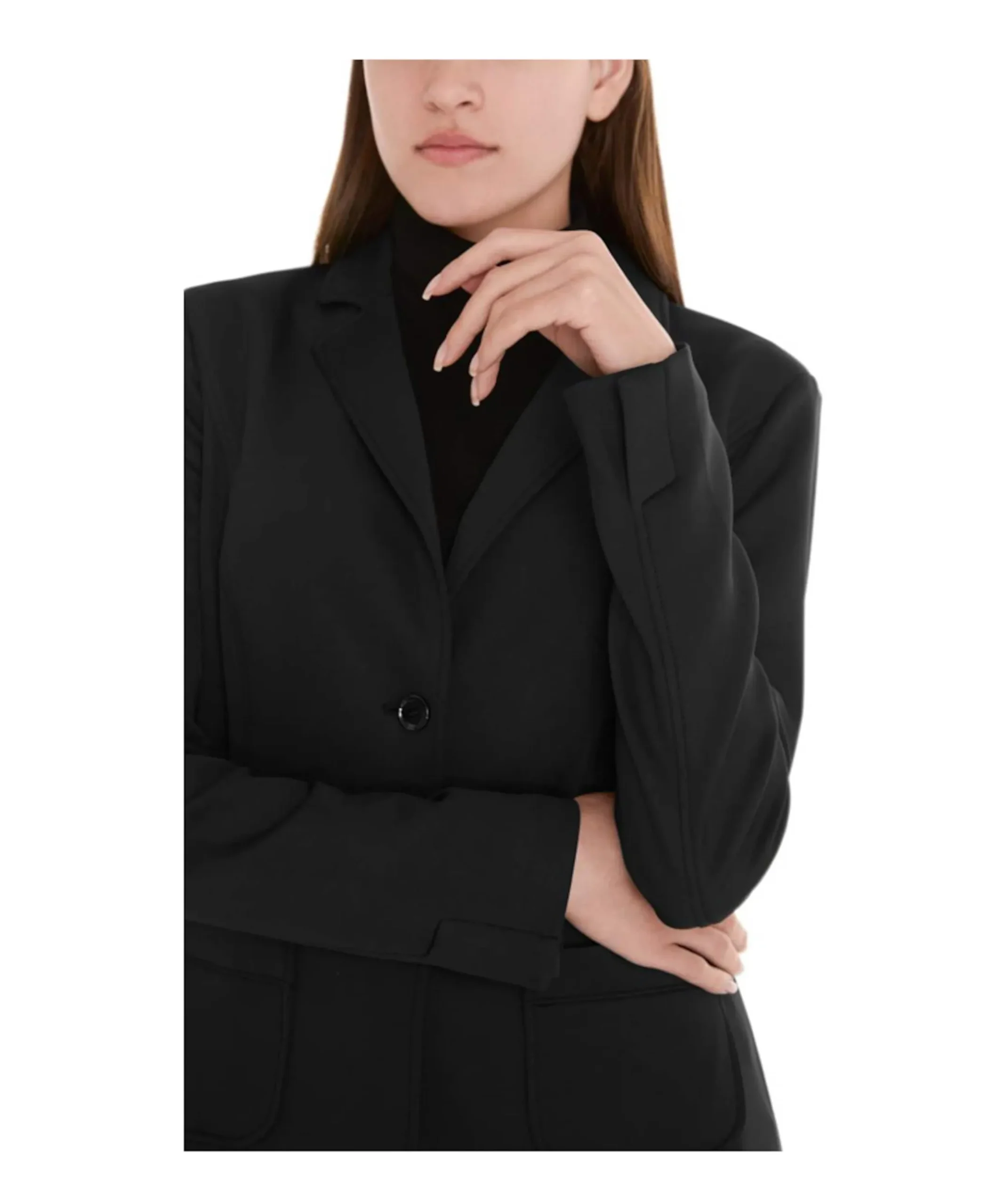 Dames blazer zwart