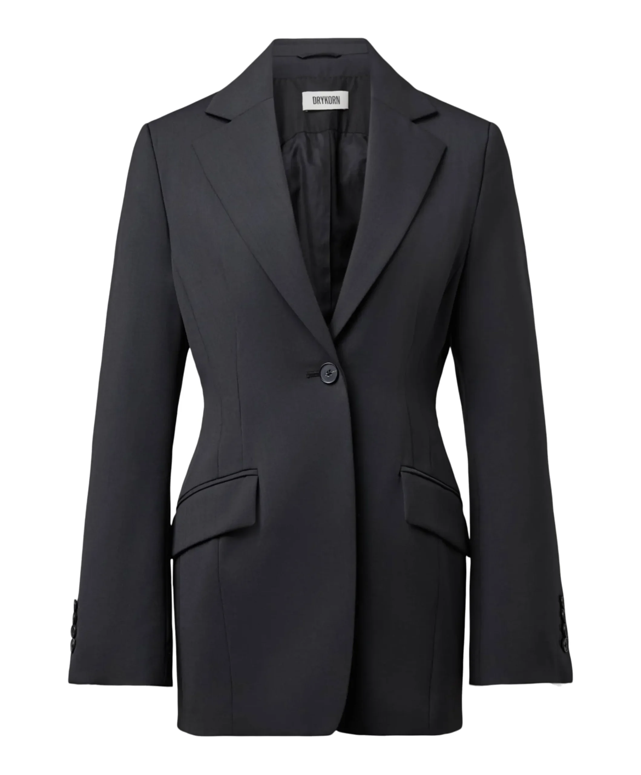 Dames blazer zwart