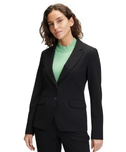 Dames blazer zwart