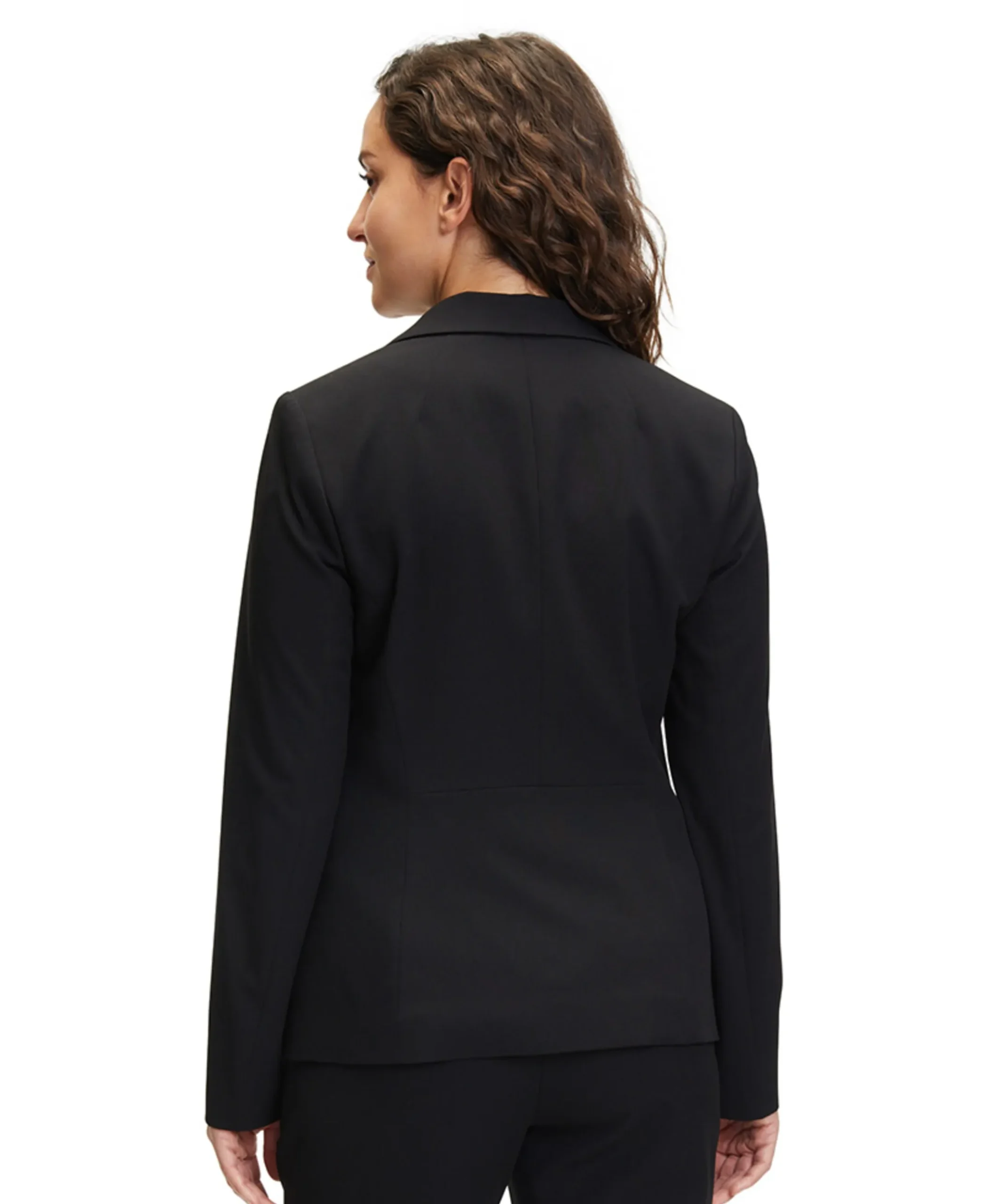 Dames blazer zwart