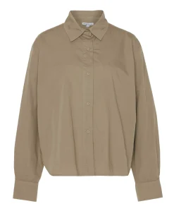 Dames blouse beige