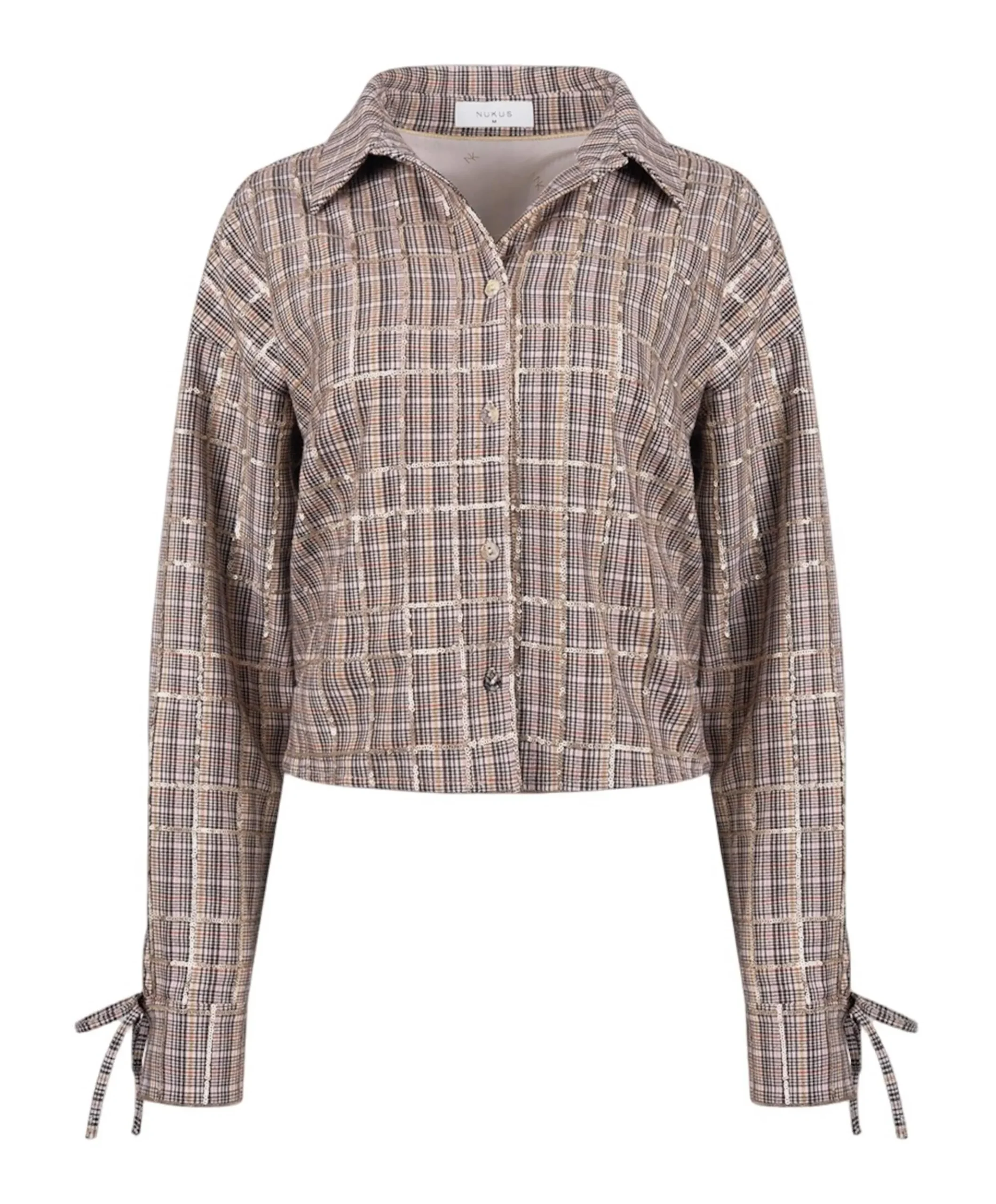 Dames blouse beige