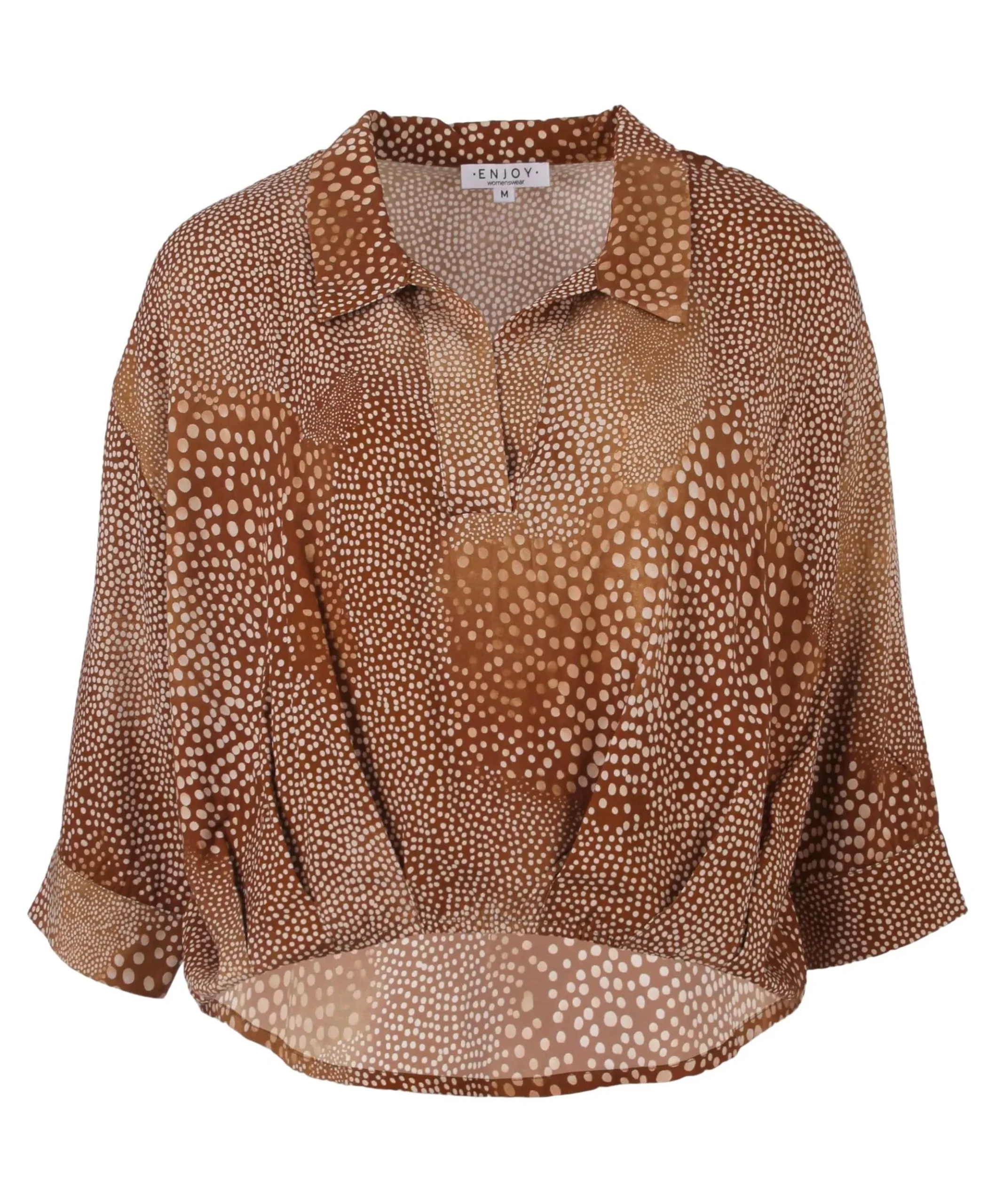 Dames blouse beige