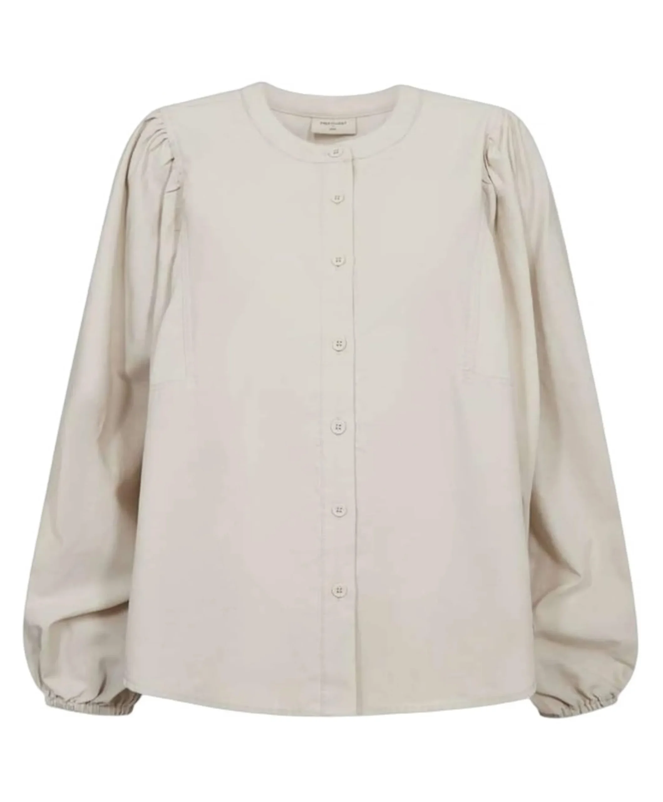 Dames blouse beige