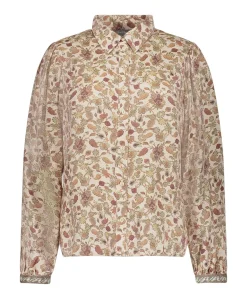 Dames blouse beige