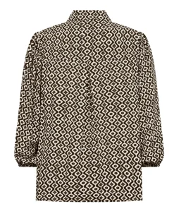 Dames blouse beige