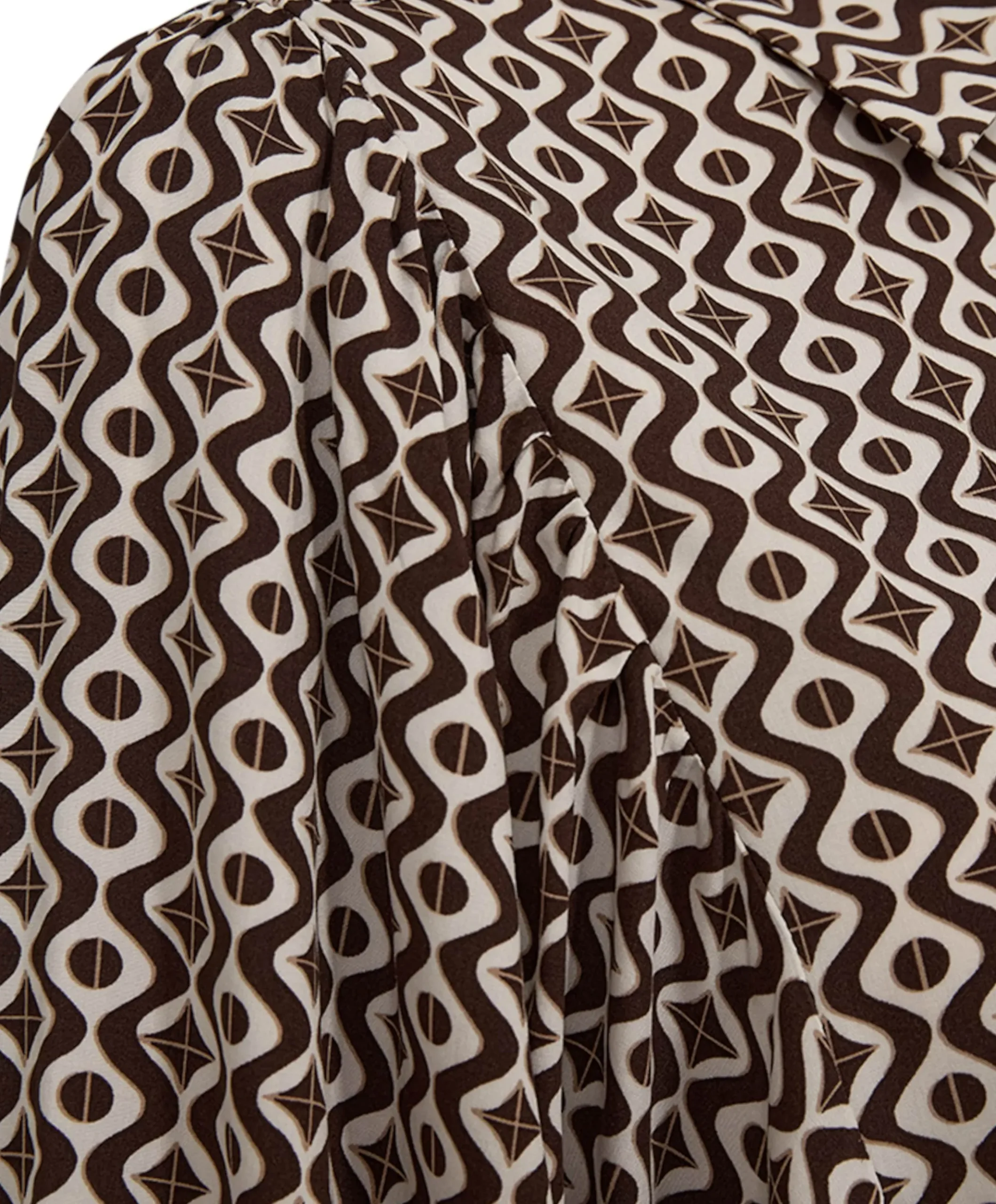 Dames blouse beige