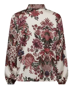 Dames blouse beige