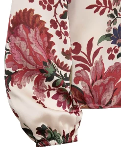 Dames blouse beige