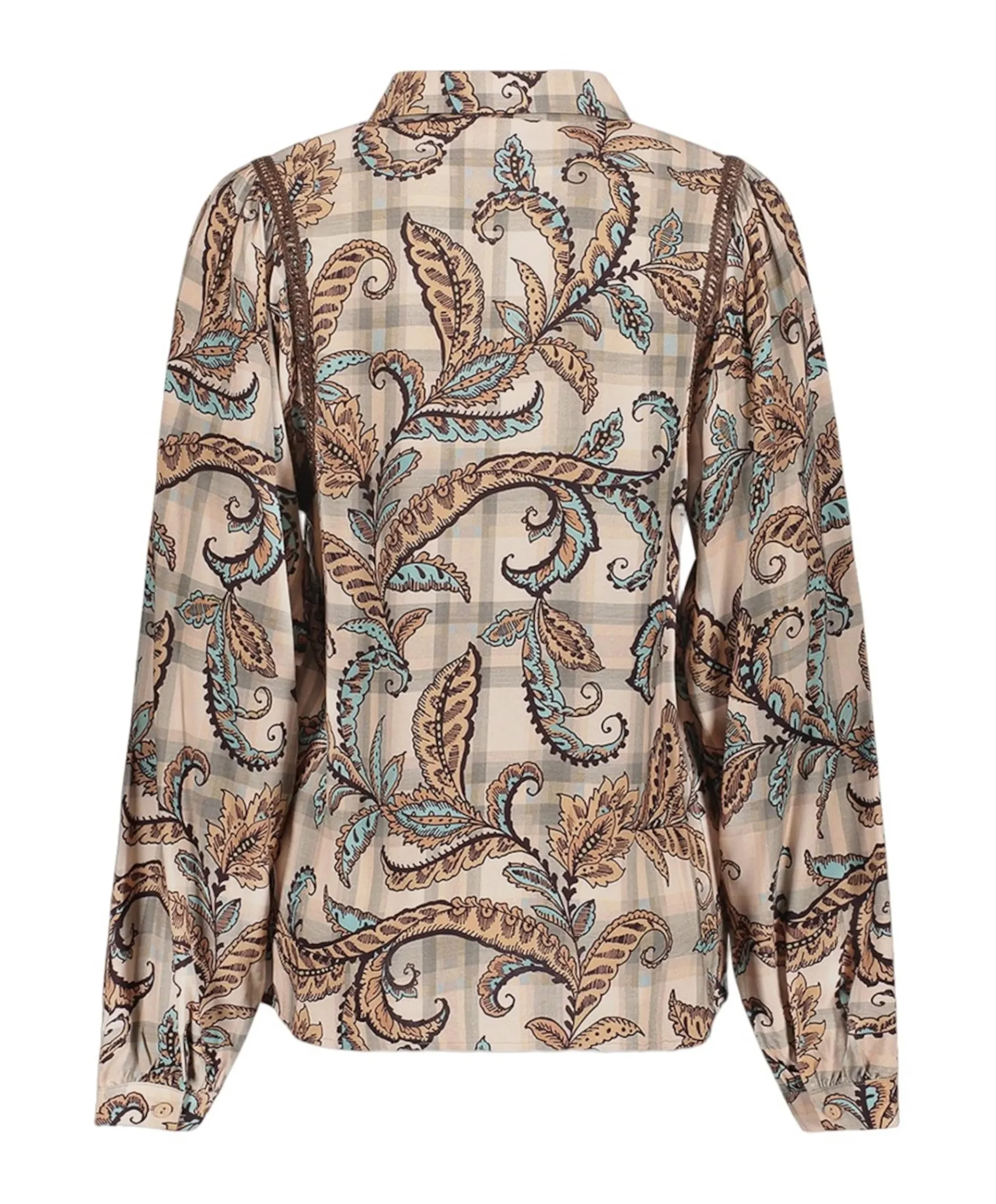 Dames blouse beige