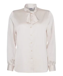 Dames blouse beige