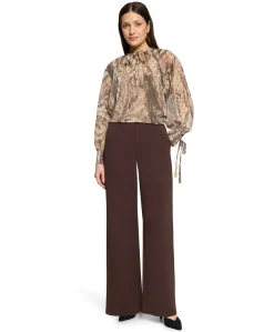 Dames blouse beige