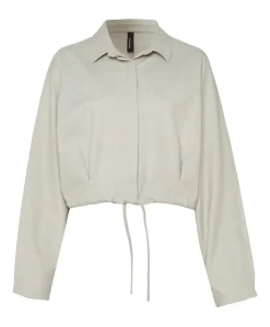 Dames blouse beige