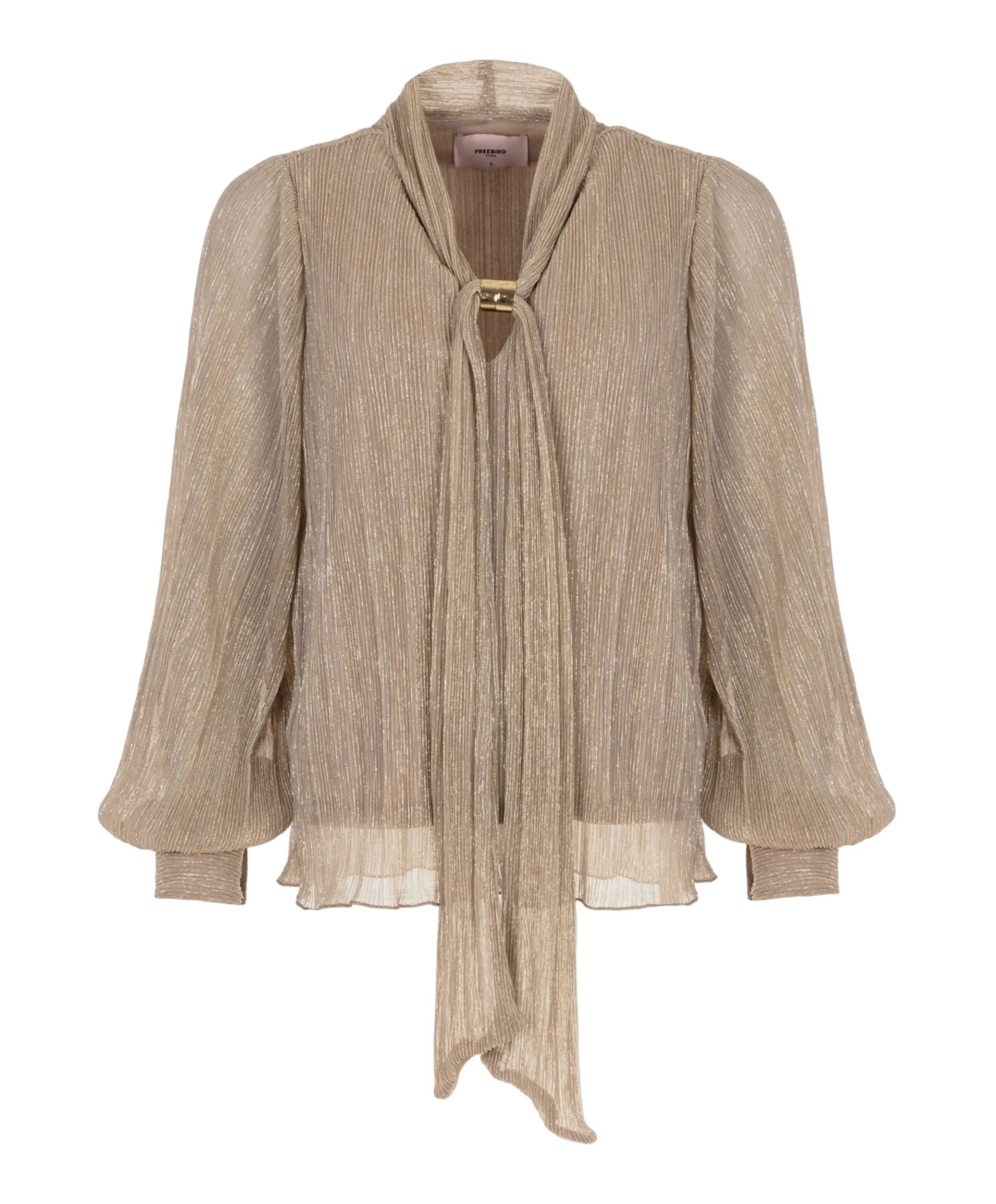 Dames blouse beige