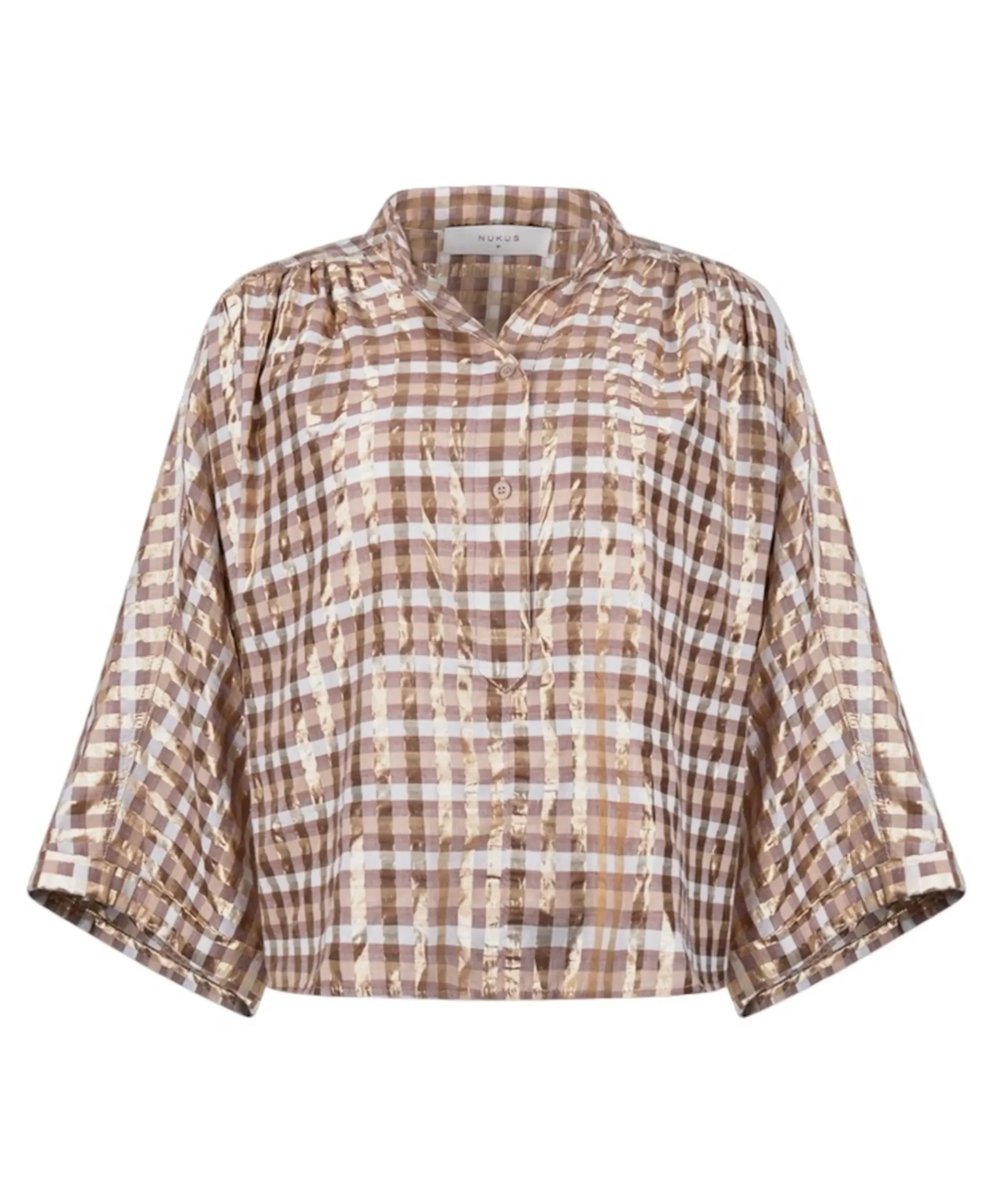Dames blouse beige