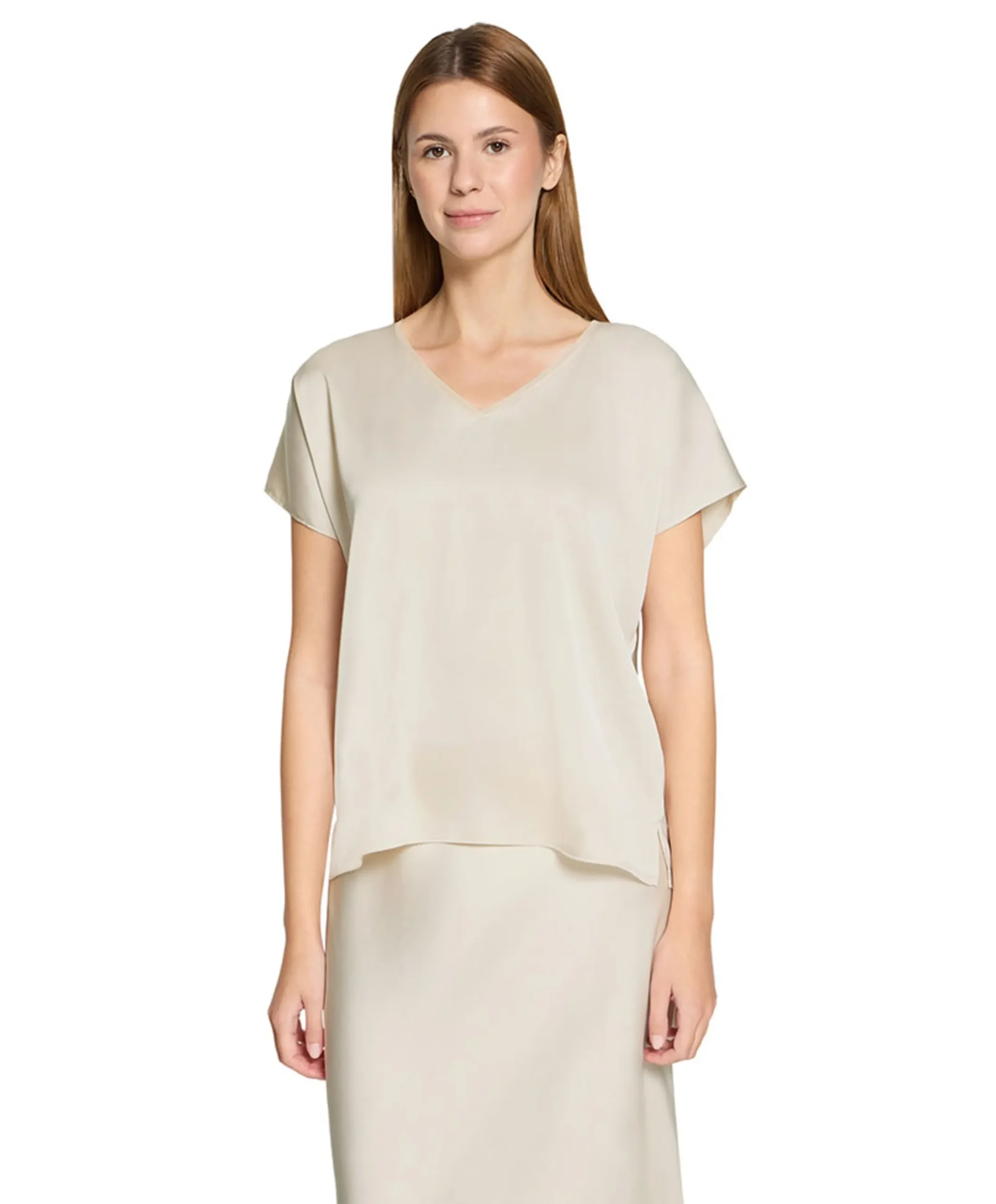 Dames blouse beige