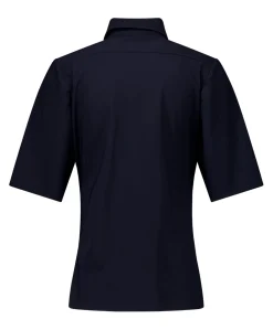 Dames blouse blauw