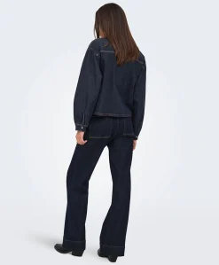 Dames blouse blauw