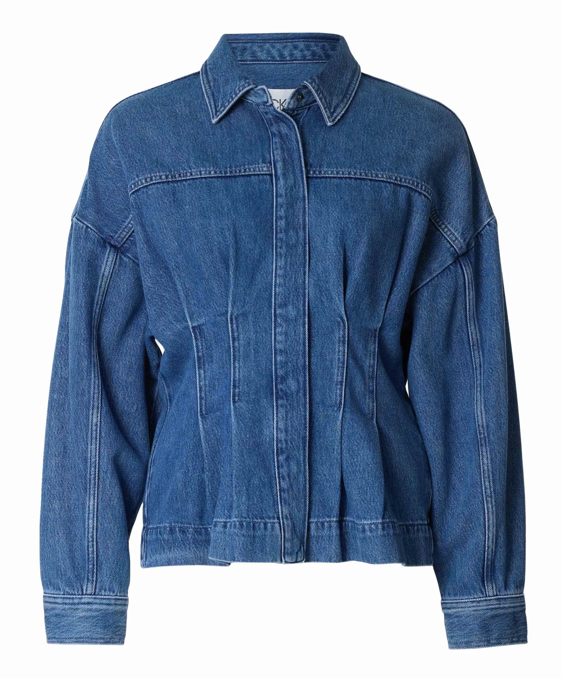 Dames blouse blauw
