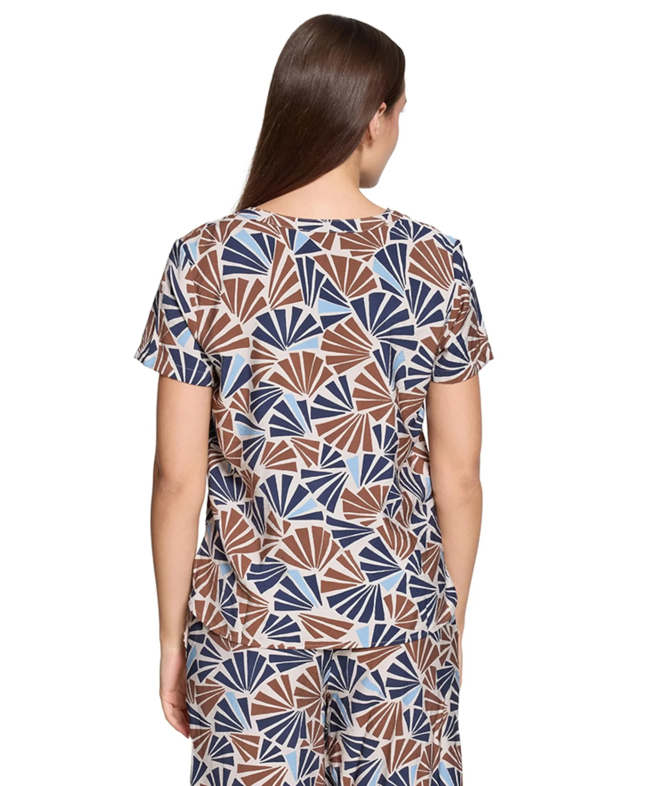 Dames blouse blauw