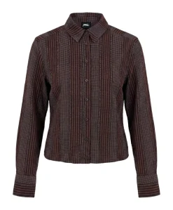 Dames blouse blauw