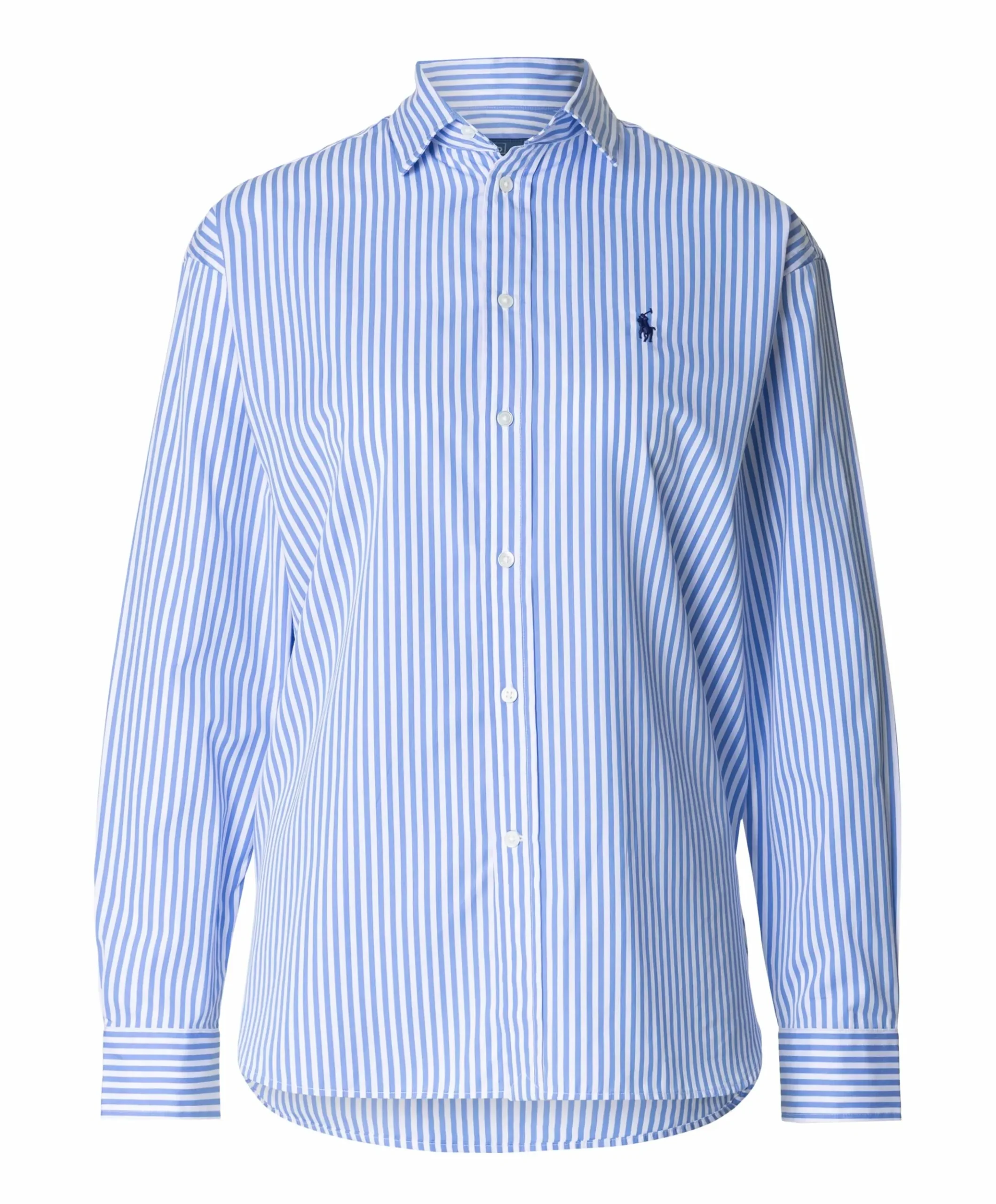 Dames blouse blauw