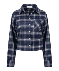 Dames blouse blauw