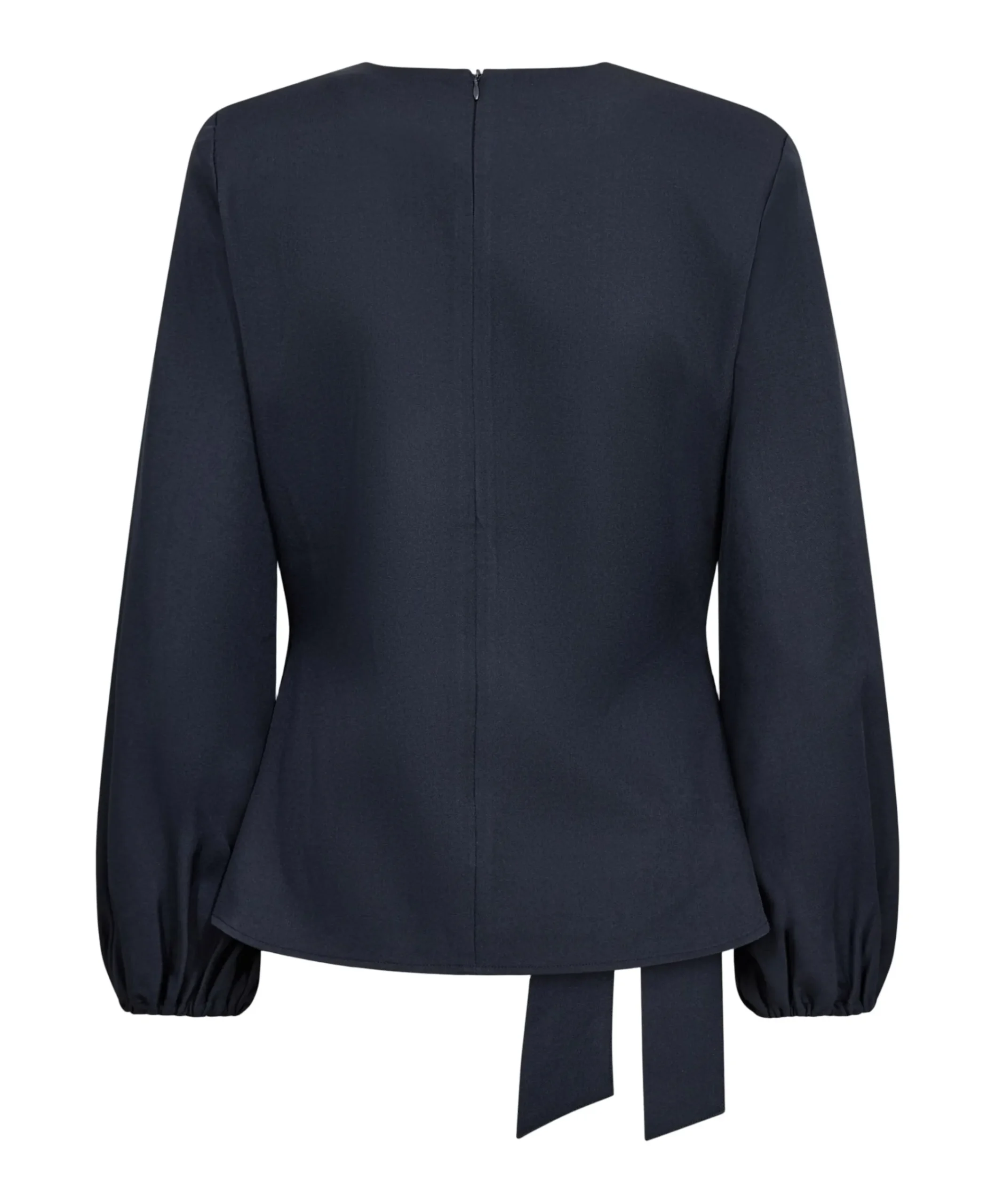 Dames blouse blauw