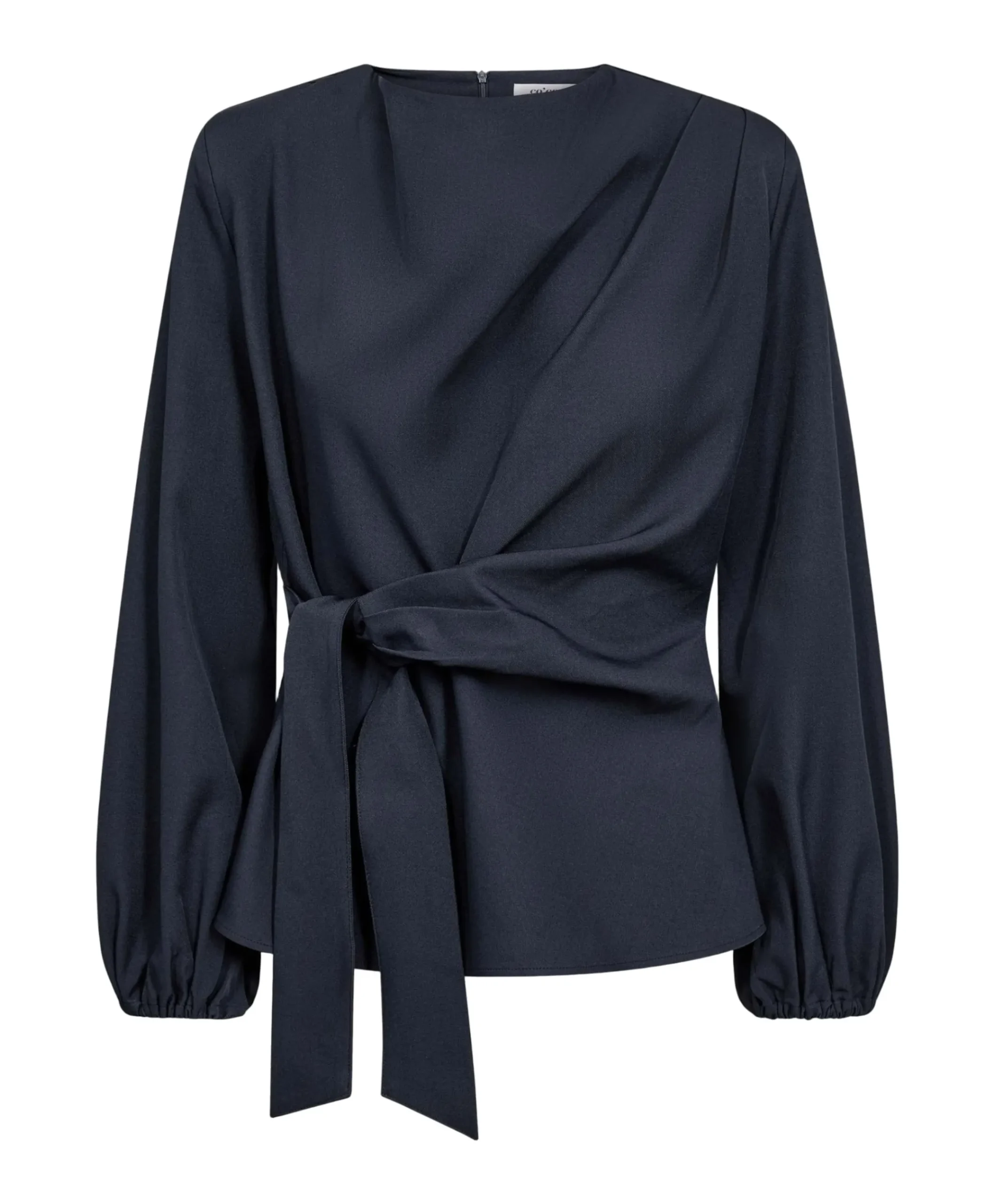 Dames blouse blauw