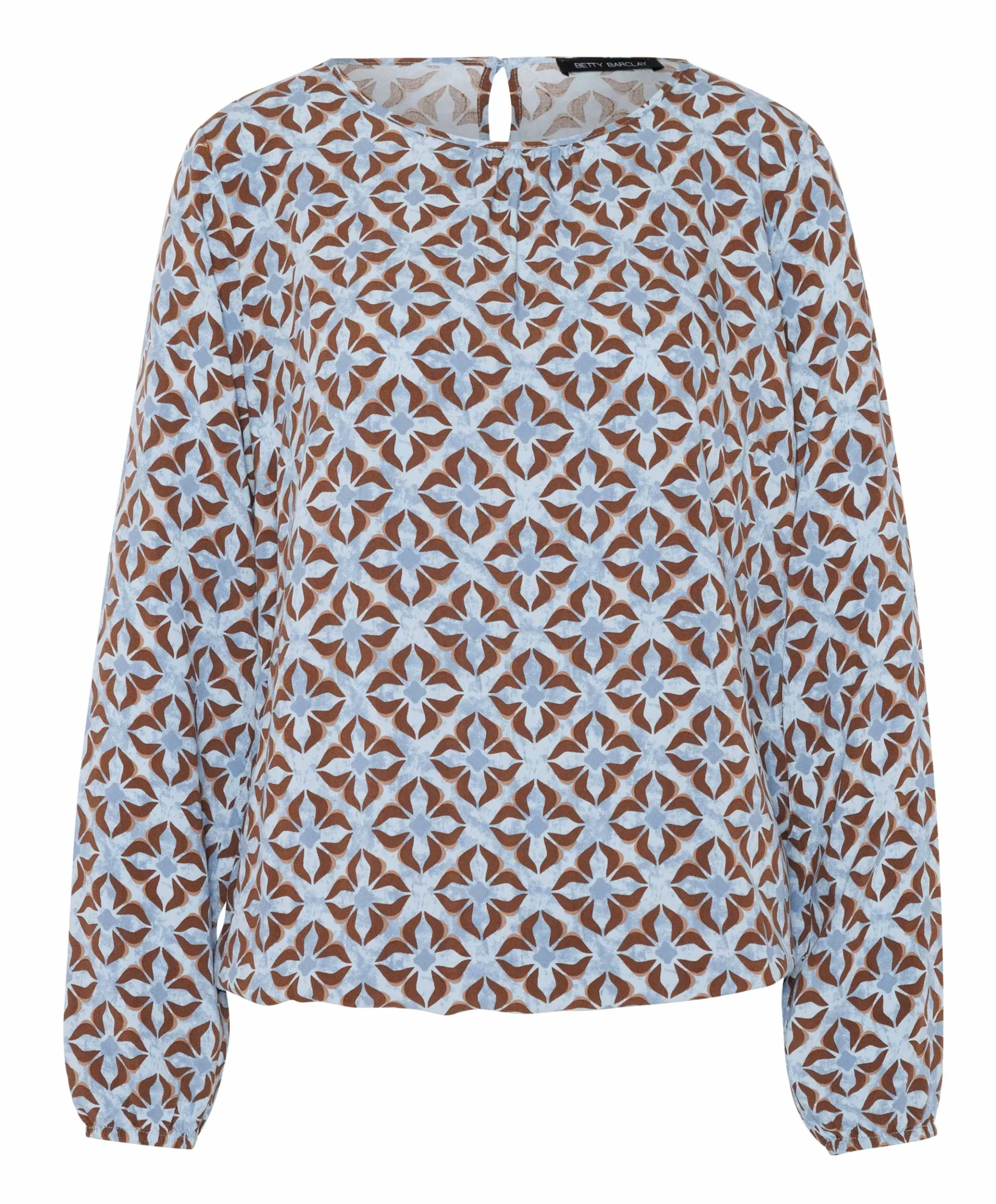 Dames blouse blauw