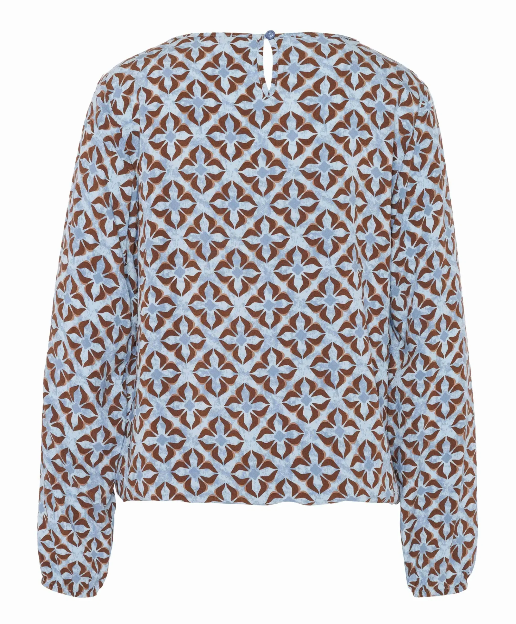 Dames blouse blauw