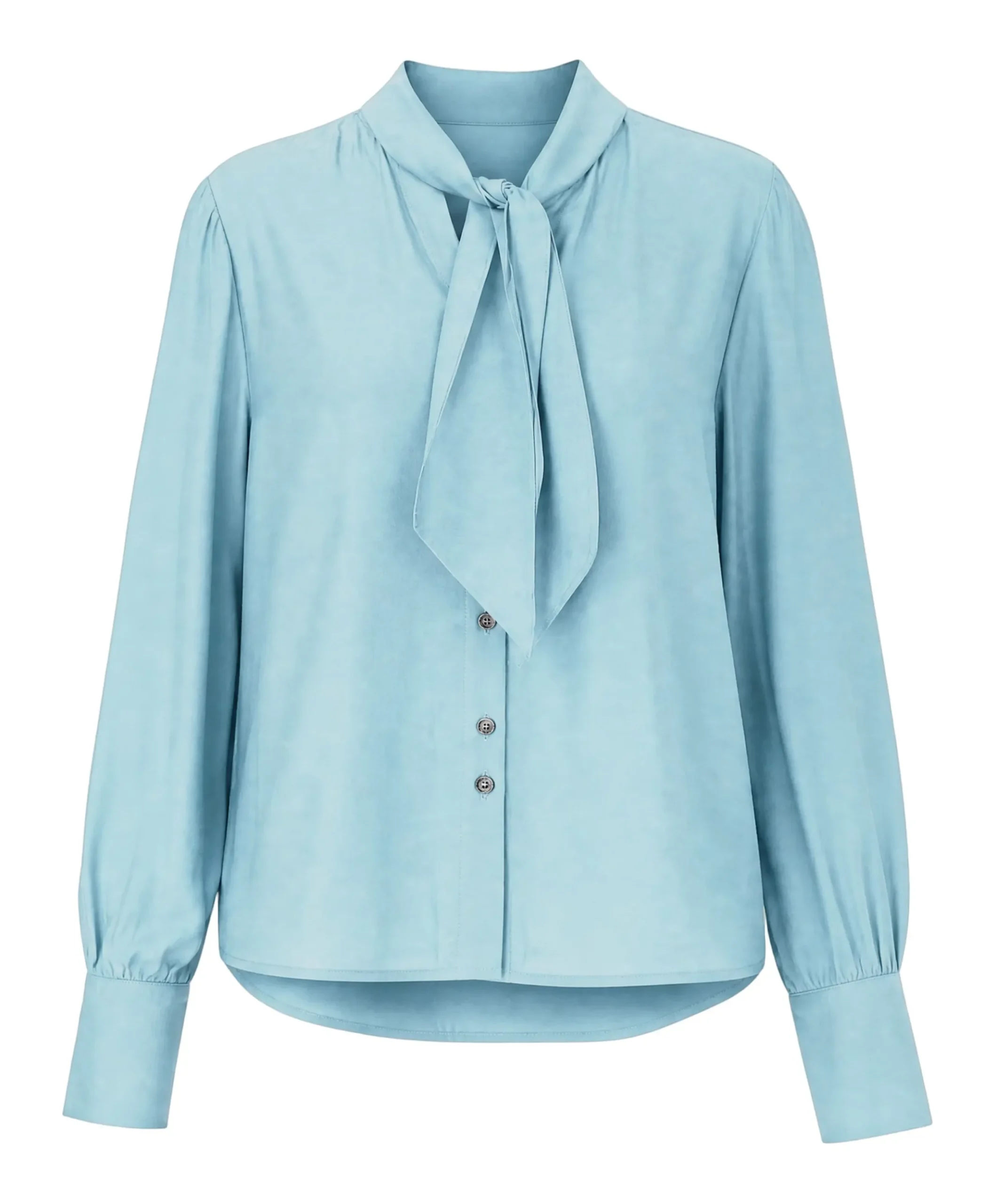 Dames blouse blauw