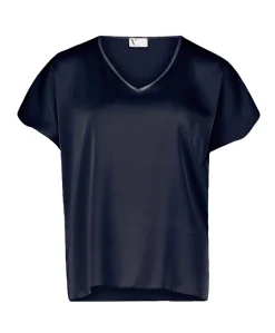 Dames blouse blauw