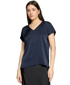 Dames blouse blauw