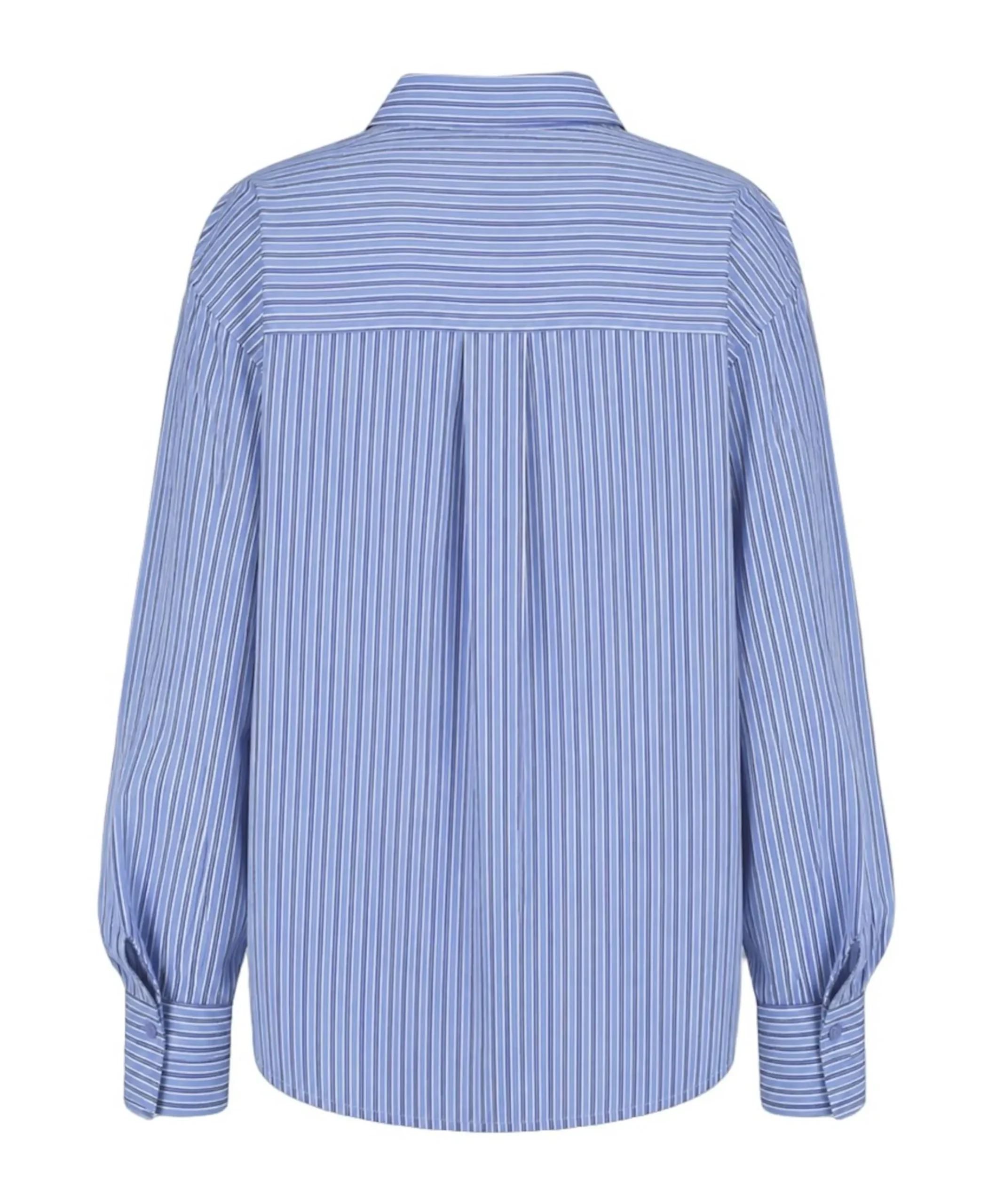 Dames blouse blauw