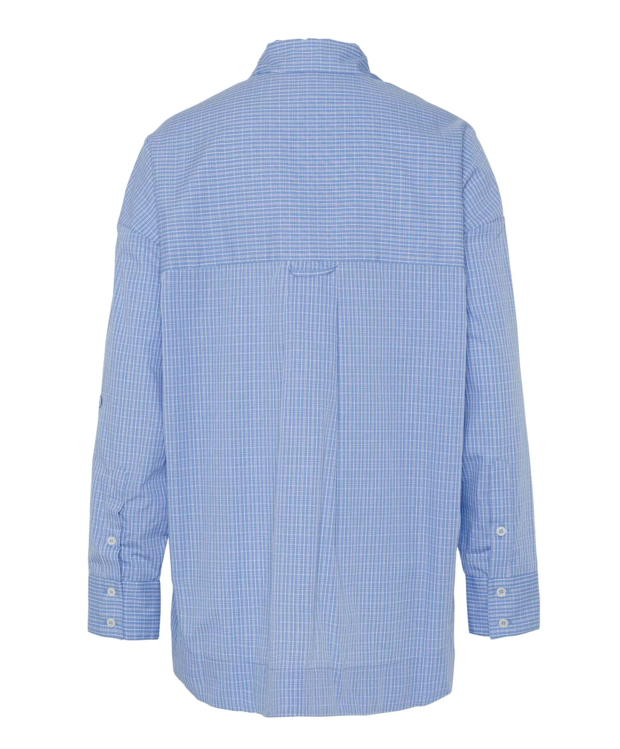 Dames blouse blauw